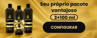 Pacote personalizado 3 x 100 ml